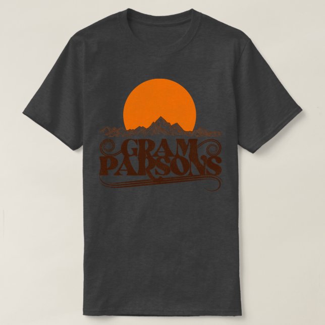 Camiseta Gram Parsons Rising Sun (Diseño del anverso)