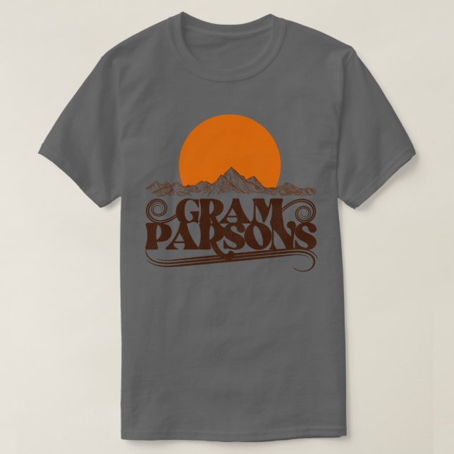 Camiseta Gram Parsons Rising Sun (Diseño del anverso)
