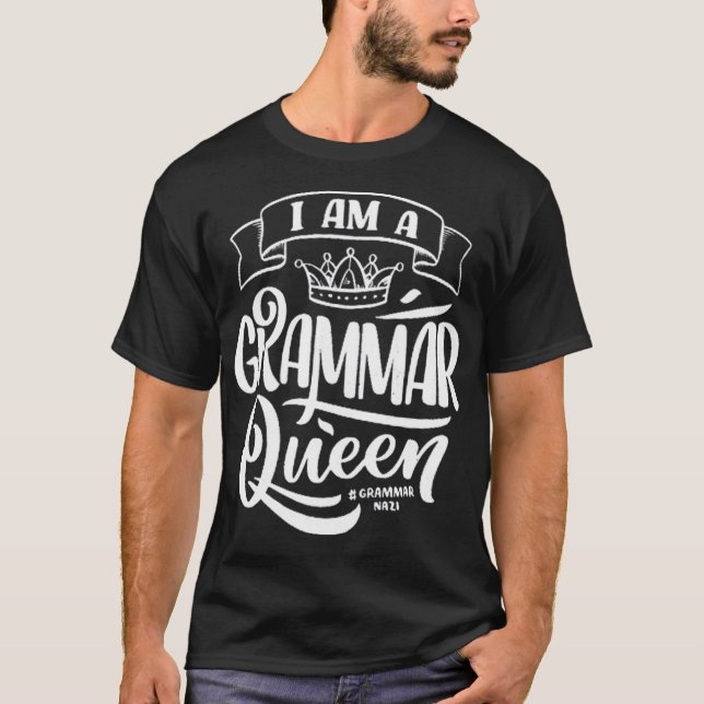 Camiseta gramática 9 (Anverso)