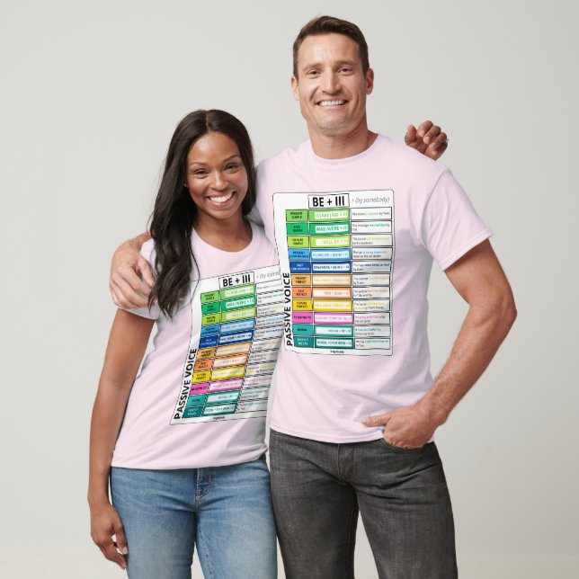Camiseta Gramática de voz pasiva (Unisexo)