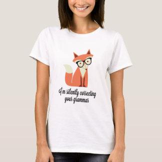 Camiseta Gramática del Fox del inconformista