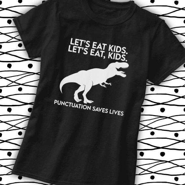 Camiseta Gramática divertida de los dinosaurios (Subido por el creador)