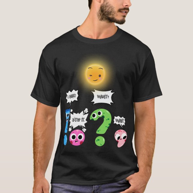 Camiseta Gramática divertida espera qué paro estoy de acuer (Anverso)