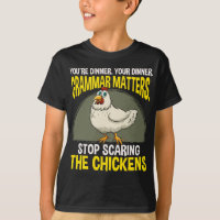 Gramática divertida: humor de granjeros de pollo