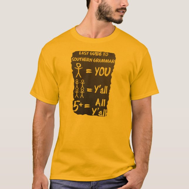 Camiseta Gramática meridional (Anverso)
