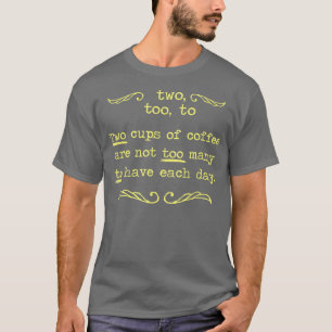 Camiseta Gramática y bondad en el café
