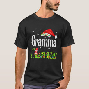 Camiseta Gramma Claus Santa Funny Navidades Pajama Mateo