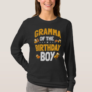 Camiseta Gramma Del Trabajador De Construcción De Birthday 