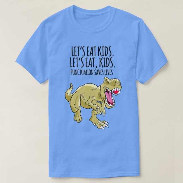 Camiseta Gramma: La puntuación de los niños salva vidas (Diseño del anverso)