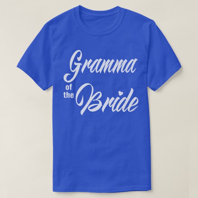Camiseta Gramma Of Bride Wedding Party Funny Matching Brida (Diseño del anverso)