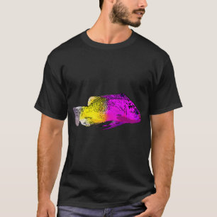 Camiseta Gramma Real Diseño Alternativo Negro