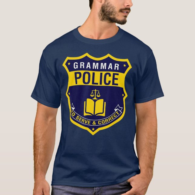 Camiseta Grammar: Literatura gramatical inglesa divertida p (Anverso)