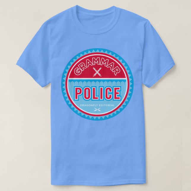 Camiseta Grammar Police Classic TShirt (Diseño del anverso)