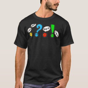 Camiseta Grammar Puntuación Gramática Divertido profesor de