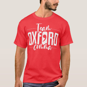 Camiseta Grammar Team Oxford Comma Inglés 1