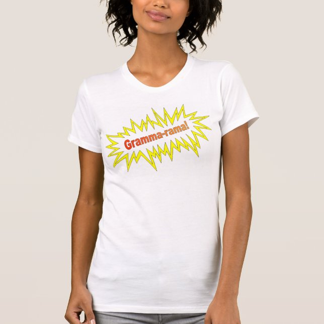 Camiseta Grammarama (Anverso)
