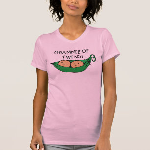 Camiseta Grammie de la vaina de los gemelos