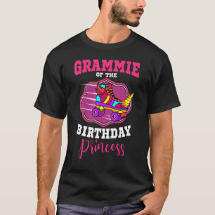 Camiseta Grammie Of Birthday Princess Roller Skates Ska