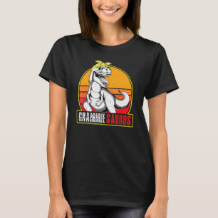 Camiseta Grammiesauro Rex Dinosaur Grammie Saurus Family M