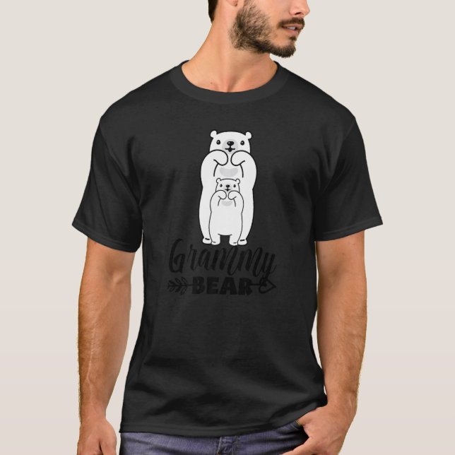Camiseta Grammy Bear Orgullosa Familia Grammy Mateo (Anverso)