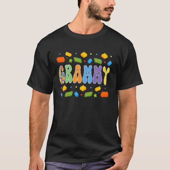 Camiseta Grammy Bloques De Construcción Bloque Maestro Cons (Anverso)