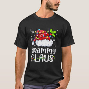 Camiseta Grammy Claus Gorra de Santa Lucía Noche de Nieve