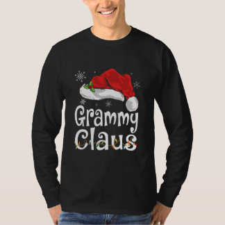Camiseta Grammy Claus Shirt Christmas Pajama Family