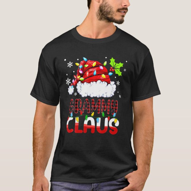 Camiseta Grammy Claus Xmas Familia Matanza Abuela Divertido (Anverso)