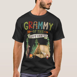 Camiseta Grammy del cumpleaños del Campista Feliz Primero