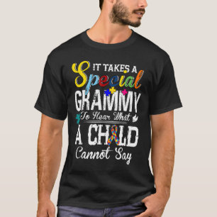 Camiseta Grammy Especial de Autismo Para Escuchar a un Niño