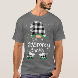 Camiseta Grammy Gnome Búfalo Plaid Matanza Familia Christm