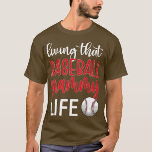 Camiseta Grammy Life Baseball Abuela Grammy