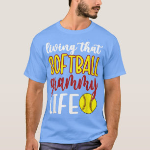 Camiseta Grammy Life Softball Grandma Grammy 
