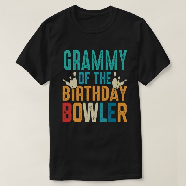 Camiseta GRAMMY Of Birthday Bowling (Diseño del anverso)