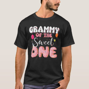 Camiseta Grammy Of Birthday One Doughnut 1St Family B-D