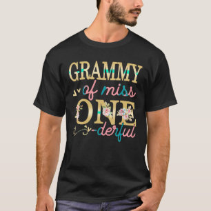 Camiseta Grammy Of Little Miss Onemaravillosa Primera Famil