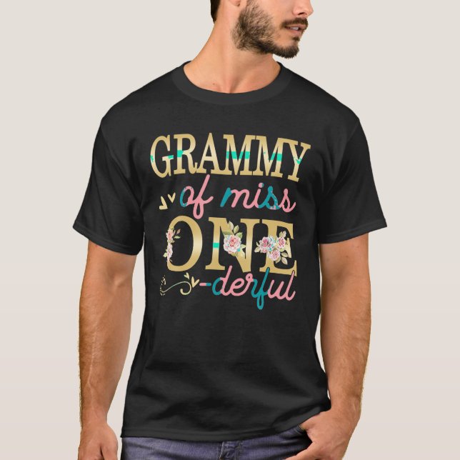 Camiseta Grammy Of Little Miss Onemaravillosa Primera Famil (Anverso)