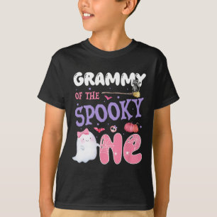 Camiseta Grammy Of The Spooky One Birthday Halloween Pi
