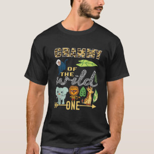 Camiseta Grammy Of The Wild One Zoo Primer cumpleaños Safar