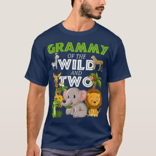 Camiseta Grammy of the Wild Two Zoo Birthday Safari