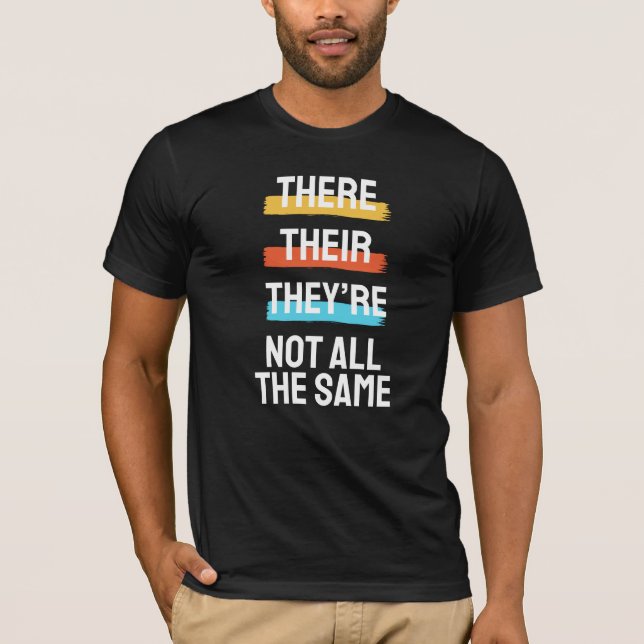 Camiseta Gramoso chiste gramatical Inglés lenguaje de los p (Anverso)