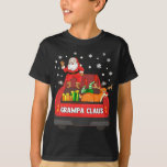 Camiseta Grampa Claus Red Truck Santa Reindeer Elf Christma<br><div class="desc">Grampa Claus Red Truck Santa Reindeer Elf Navidades</div>