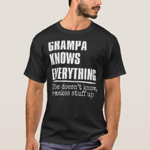 Camiseta Grampa conoce todo el Orgulloso Día del Padre Gram