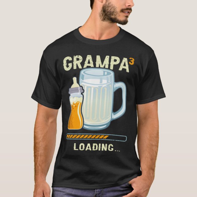 Camiseta Grampa to be Future Grampa 3rd grandchild (Anverso)
