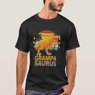 Camiseta Grampasauro Rex Dinosaur Grampa Saurus