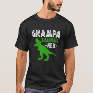 Camiseta Grampasaurus T Rex Dinosaur Grampa Saurus Family M