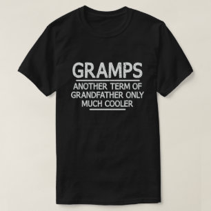 Camiseta Gramps Definition Funny Significa Gramny Grandpa G