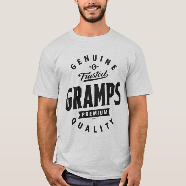 Camiseta Gramps Regalos Genuinos (Anverso)