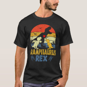 Camiseta Gramps Saurus Rex Dinosaur Gramps 2 Mamáes familia