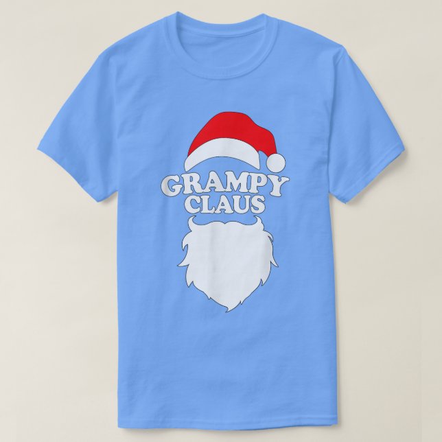 Camiseta Grampy Claus T Funny Holiday Navidades Gift Tee (Diseño del anverso)